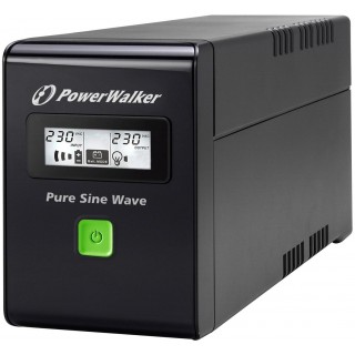 PowerWalker VI 800 SW FR Line-Interactive 0.8 kVA 480 W 2 AC outlet(s)