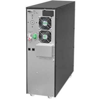 Qoltec 52283 Uninterruptible Power Supply UPS | 6kVA | 6000W | Power factor 1.0 | LCD | EPO | USB | On-line