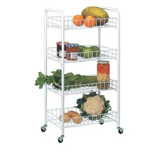 Multifunctional trolley with 4 shelves Rayen