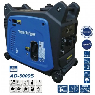 AD-3000S INVERTER GENERATOR SET 230V 2.8/3.0 KW ELECTRIC START