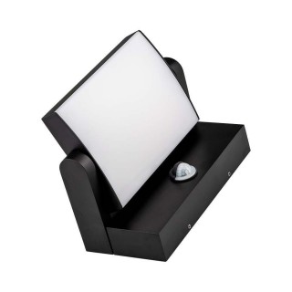 Projector Façade Luminaire V-TAC 17W LED Motion Sensor Black IP65 VT-11020-120-B 4000K 2520lm