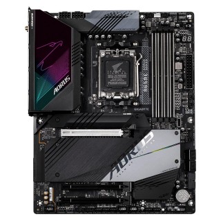 Gigabyte B650E AORUS MASTER Motherboard - Supports AMD AM5 CPUs, 16+2+2 Digital VRM, up to 8000MHz DDR5 (OC), 4xPCIe 5.0 M2, Wi-Fi 6E, 2.5GbE LAN, USB 3.2 Gen 2
