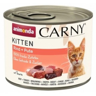ANIMONDA Carny Kitten Beef Turkey - wet cat food - 200 g