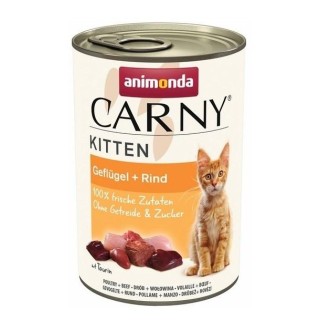 ANIMONDA Carny Kitten Beef with poultry - wet cat food - 400g
