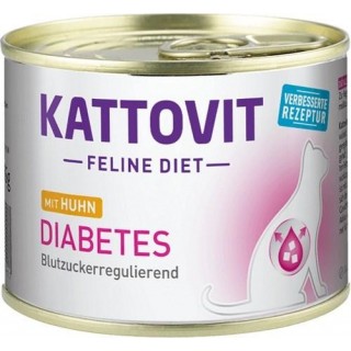 KATTOVIT Feline Diet Diabetes - wet cat food - 185g