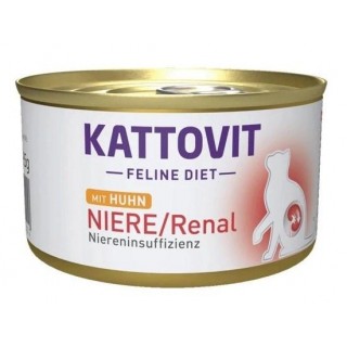 KATTOVIT Feline Diet Niere/Renal Chicken - wet cat food - 85g