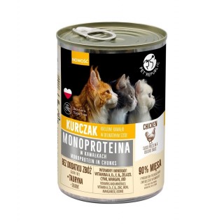 PET REPUBLIC Monoprotein Chicken in sauce - wet cat food - 400g