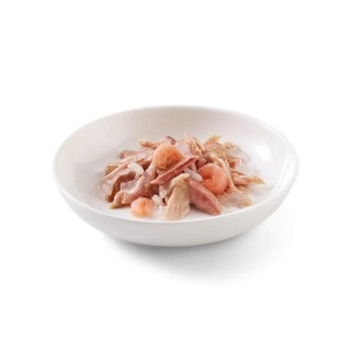 SCHESIR in jelly Tuna with shrimps - wet cat food - 85 g