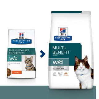 HILL'S Prescription Diet Feline w/d 1,5kg