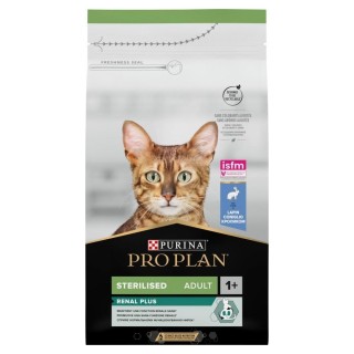 PURINA Pro Plan Sterilised Renal Plus - dry cat food - 10 kg