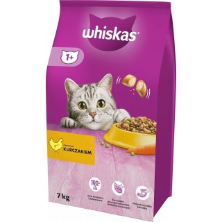 WHISKAS Cat Adult with chicken - dry cat food - 7 kg