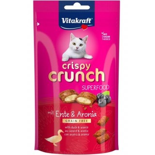 VITAKRAFT Crispy Crunch Duck with chokeberry - cat treats - 60g