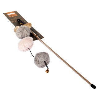 DINGO Fishing rod with pompoms - cat toy