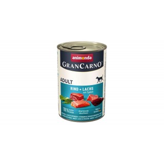 ANIMONDA Grancarno Adult with salmon and spinach - wet dog food - 400 g