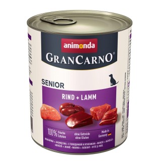 ANIMONDA GranCarno Senior Beef with lamb - Wet dog food - 800 g