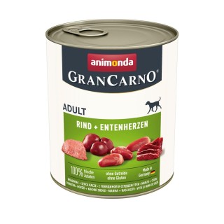 animonda GranCarno Original Beef, Duck Adult 800 g