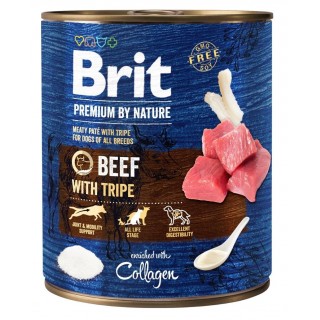 BRIT Premium by Nature Beef with Tripe - Wet dog food - 800 g