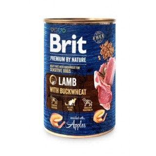 BRIT Premium by Nature Lamb with Buckwheat - Wet dog food - 400 g