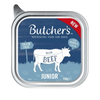 BUTCHER'S Original Junior Pate with beef - Wet dog food - 150 g