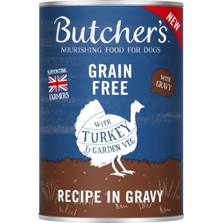 BUTCHER'S Original Recipe in gravy Turkey - Wet dog food - 400 g