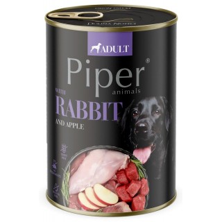 DOLINA NOTECI Piper Animals Rabbit and apple - wet dog food - 800g