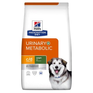 HILL'S PRESCRIPTION DIET Canine c/d Multicare + Metabolic Dry dog food 12 kg