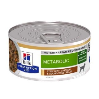 HILL'S Prescription Diet Metabolic Stew with chicken and vegetables - wet dog food - 156g