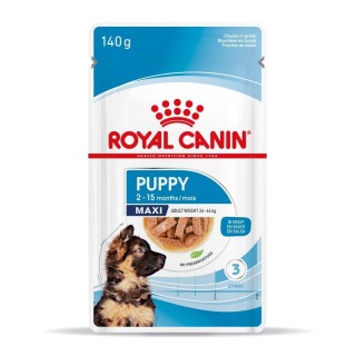 ROYAL CANIN Maxi Puppy SHN - wet dog food - 10x140g