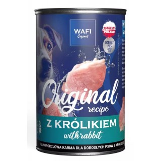 WAFI Original recipe Rabbit - Wet dog food - 400 g