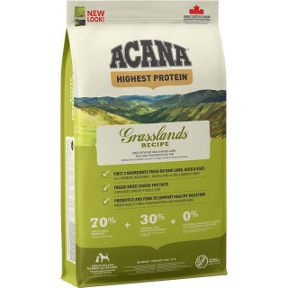 ACANA Highest Protein Grasslands - dry dog food - 11,4 kg
