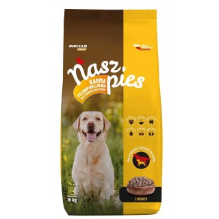 BIOFEED Nasz Pies medium & large Poultry - dry dog food - 15kg