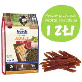 BOSCH Adult lamb with rice - dry dog food - 3 kg