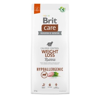 BRIT Care Hypoallergenic Adult Weight Loss Rabbit - dry dog food - 12 kg