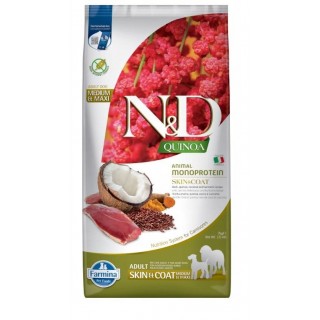 FARMINA N&D Quinoa Skin & Coat Medium&Maxi Duck - dry dog food - 7 kg