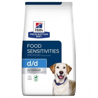 HILL'S PD D/D Food Sensitivities, duck and rice - dry dog food - 4kg