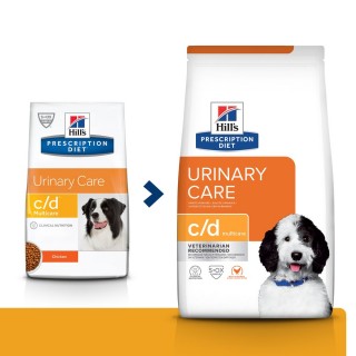 HILL'S PRESCRIPTION DIET Canine c/d Multicare Dry dog food Chicken 12 kg