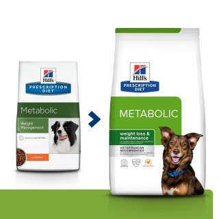 HILL'S PRESCRIPTION DIET Canine Metabolic Dry dog food Chicken 12 kg
