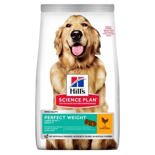 HILL'S Science Plan Canine Adult Perfect Weight Large Breed Chicken - dry dog food - 12 kg