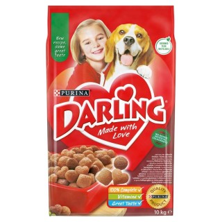 PURINA Darling Beef with chicken - dry dog food - 10 kg