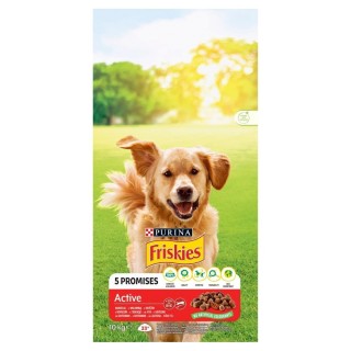 PURINA Friskies Active - dry dog food - 10 kg