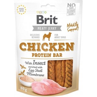 BRIT Meaty Jerky Meaty Protein bar Chicken - Dog treat - 80 g