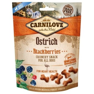 CARNILOVE Fresh Crunchy Ostrich with blackberries - dog treat - 200 g