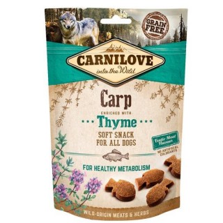 CARNILOVE Soft Carp+Thyme dog treat - 200 g