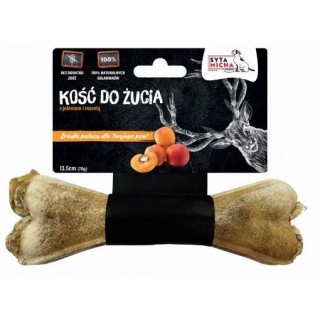 SYTA MICHA Deer chew bone with apricot - dog treat - 13.5cm