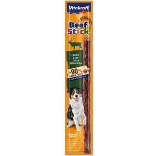 VITAKRAFT Beef Stick Game - dog treat - 12g