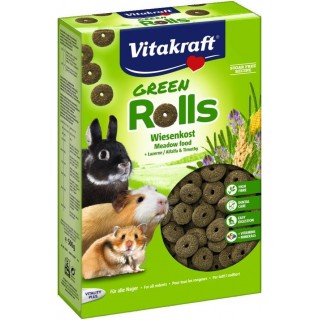 VITAKRAFT GREEN ROLLS - treat for rodents - 500 g