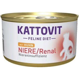 KATTOVIT Feline Diet Niere/Renal Chicken - wet cat food - 185g