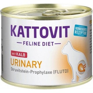 KATTOVIT Feline Diet Urinary Veal - wet cat food - 185g