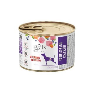 4VETS Natural Gastro Intestinal Dog - wet dog food - 185 g