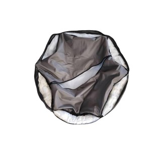 GO GIFT Hexagon Anthracite XXL - pet bed - 90 x 63 x 16 cm